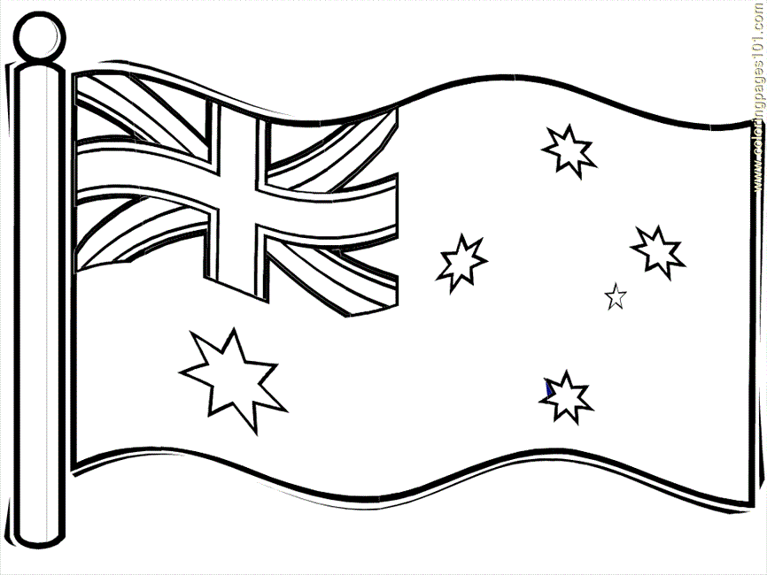 flag of girls honsuper Colouring Pages