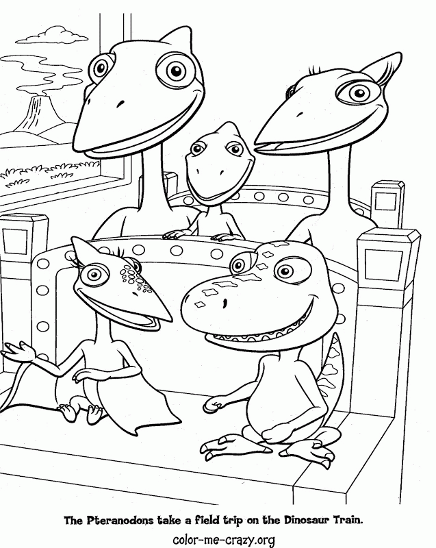 Coloring Pages For Trains