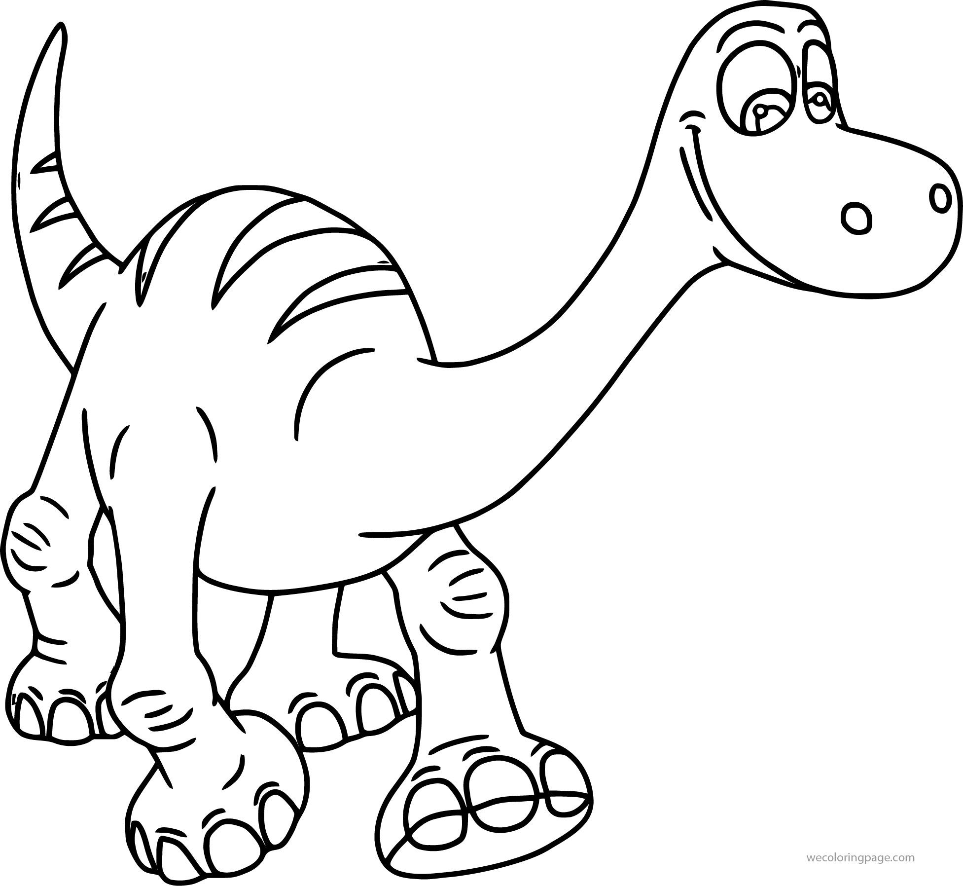 The Good Dinosaur Disney Coloring Pages | Wecoloringpage