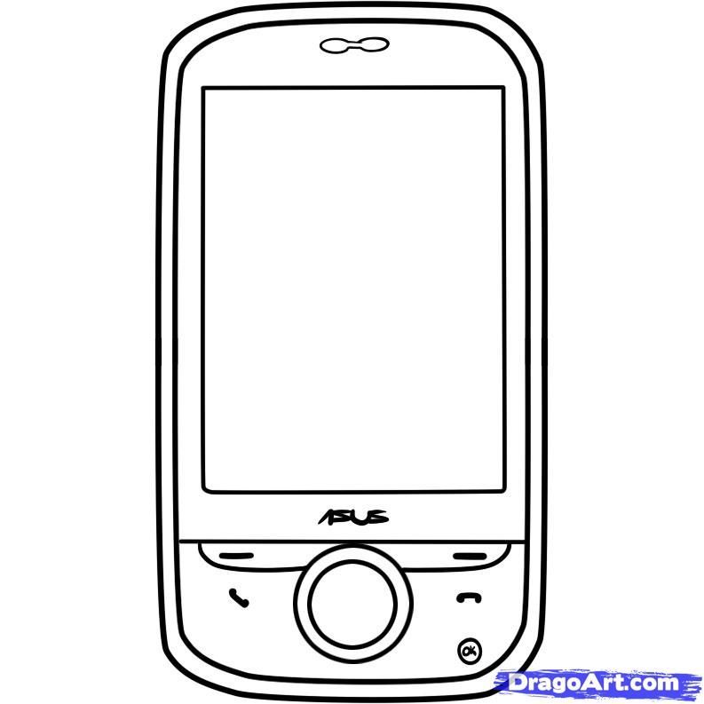 Printable Phone Coloring Pages - Coloring Pages For Kids and Printable