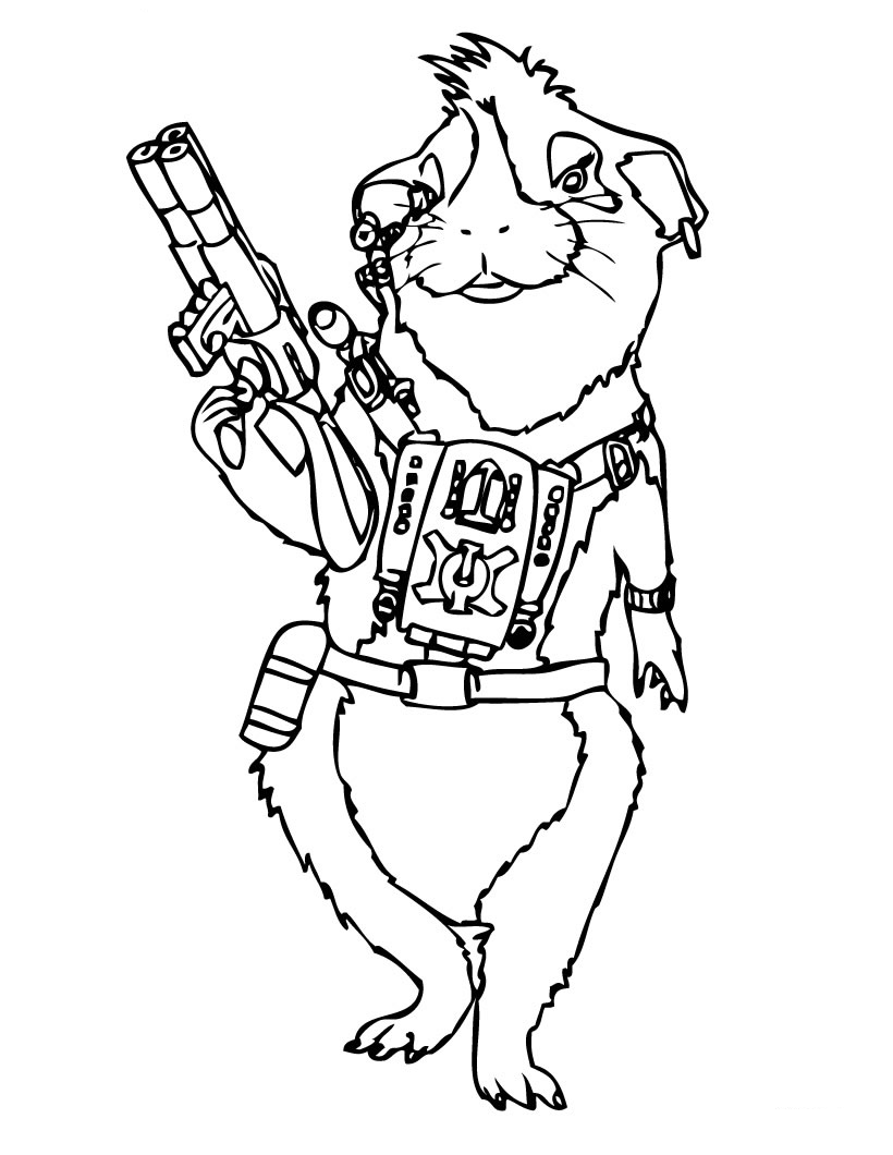G Force Coloring Pages - High Quality Coloring Pages