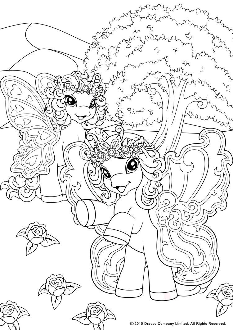 Filly Coloring Pages - Coloring Home