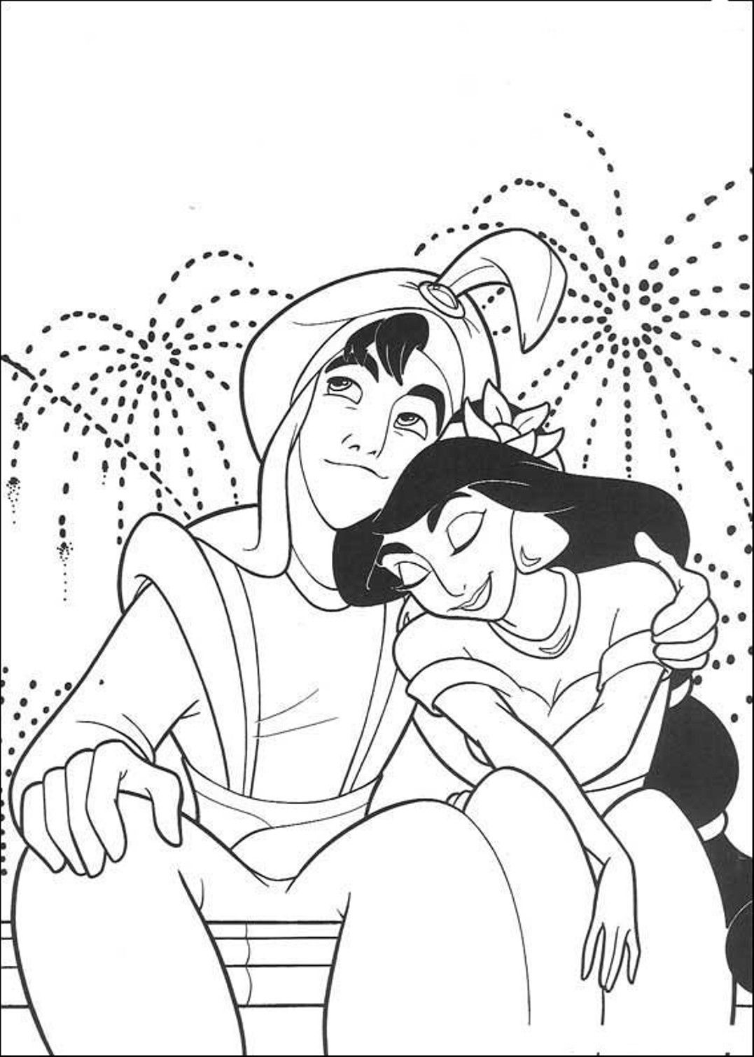 Download Aladdin Coloring Pages Free Picture Or Print Aladdin ...