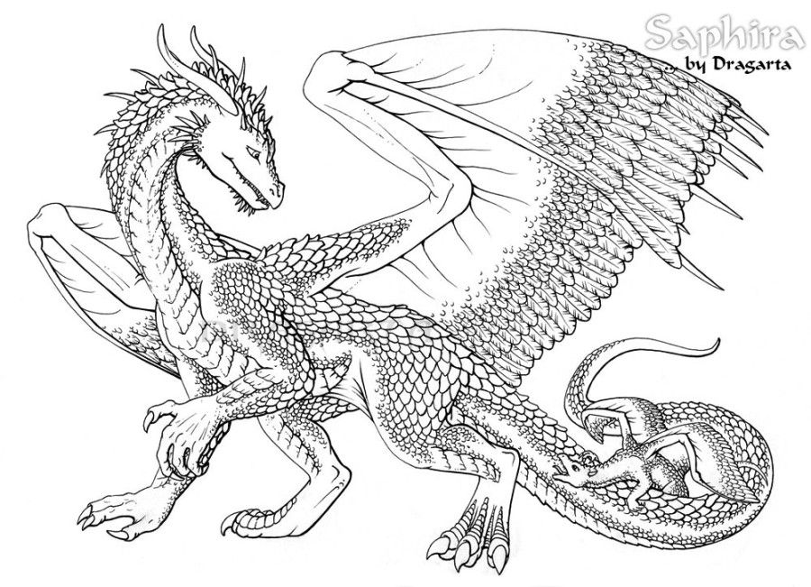 Chinese Dragon Coloring Printables - Coloring Page