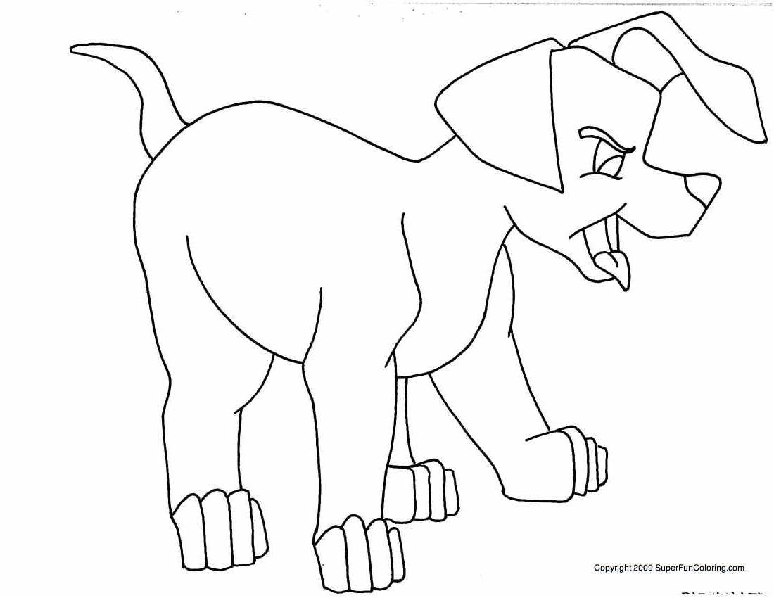 Small Dog Coloring Pages Coloring Home