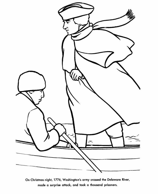 Revoltionary War Colonial Flag and Blue Coat Coloring Page ...