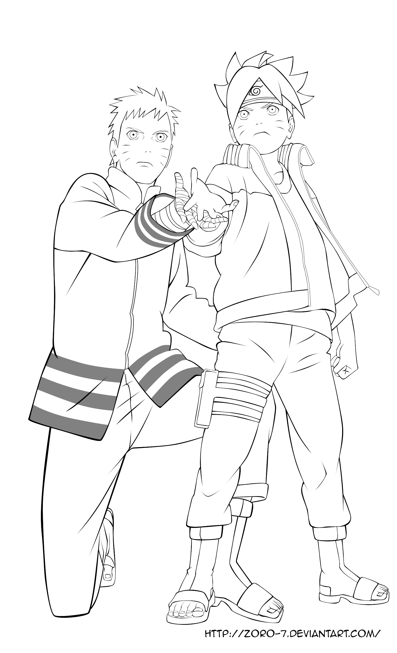 Naruto Coloring Pages Devientart - Coloring Home