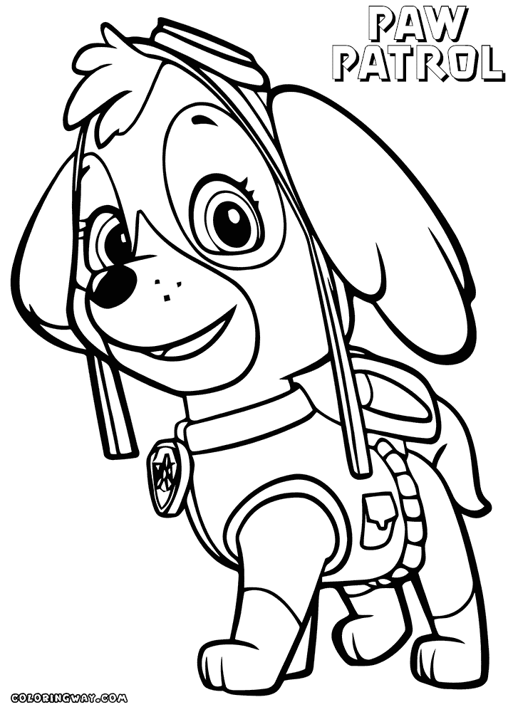 PAW Patrol Coloring Pages Coloring Pages To Download And Print