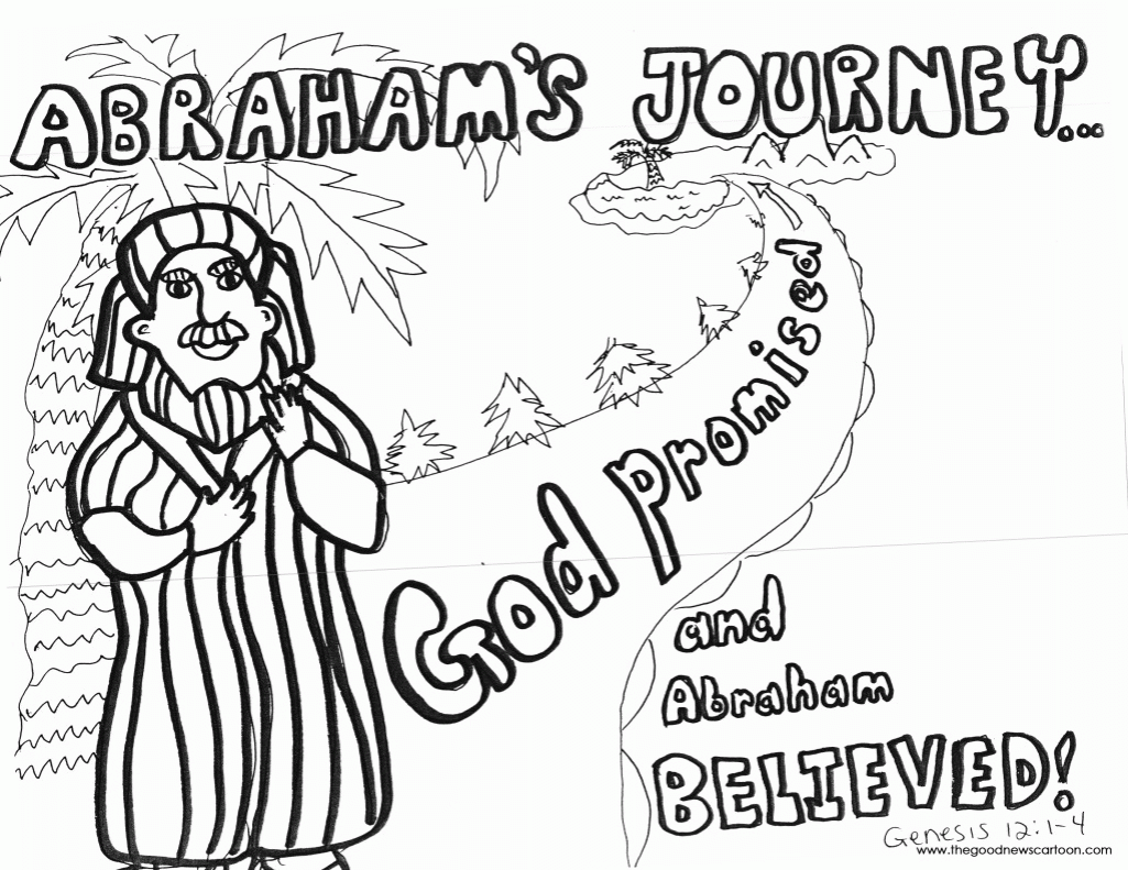 abraham coloring pages for kids printable - photo #45