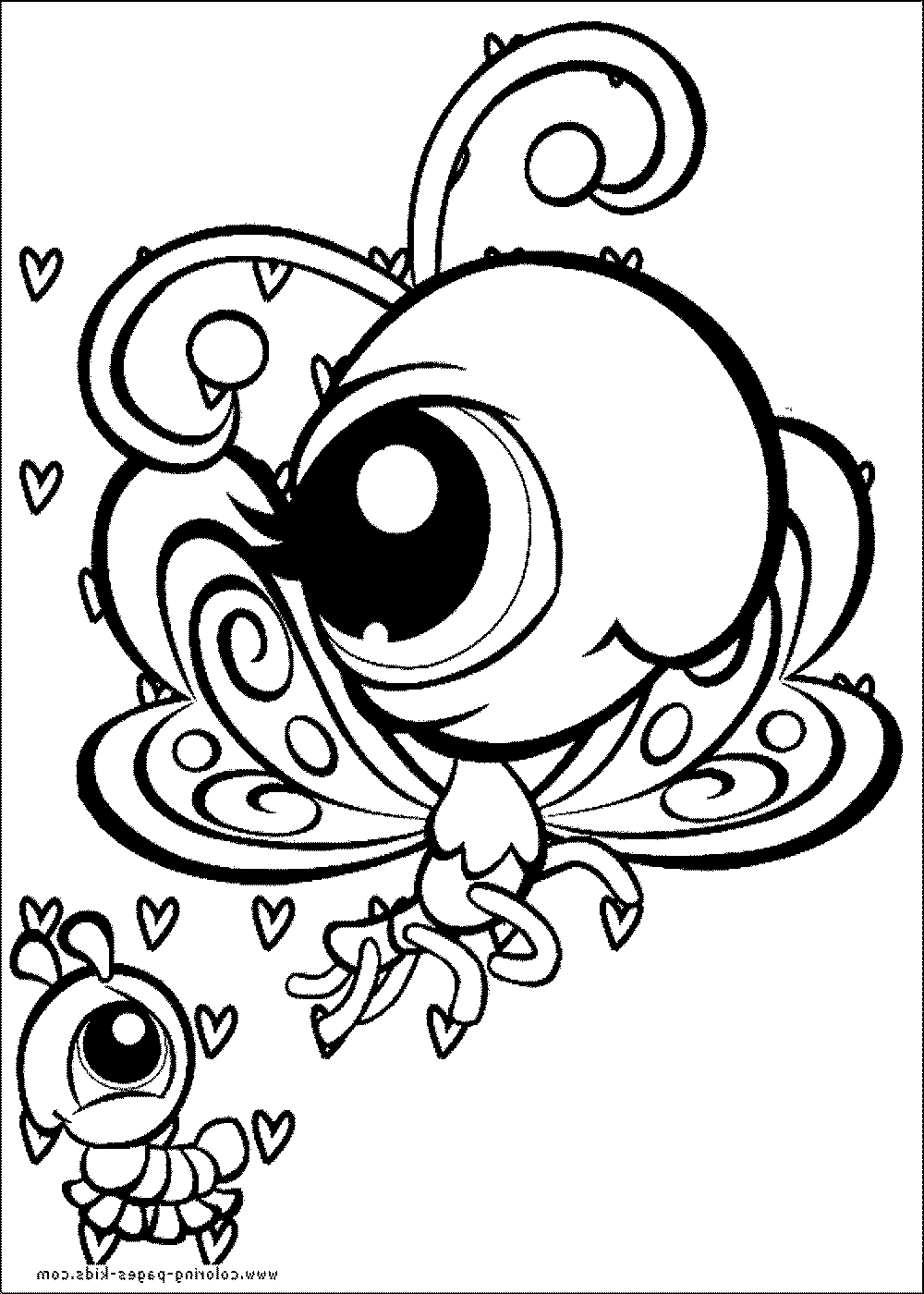 Free Printable Littlest Pet Shop Coloring Pages Coloring