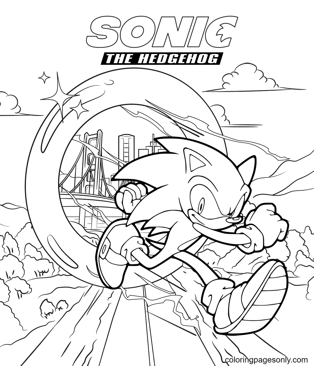 Naughty Sonic Coloring Pages - Sonic Coloring Pages - Coloring Pages For  Kids And Adults