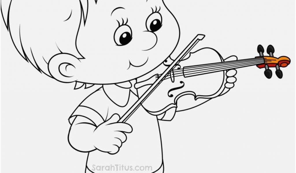 Violin Coloring Pages Printable Photo Back to School ...
