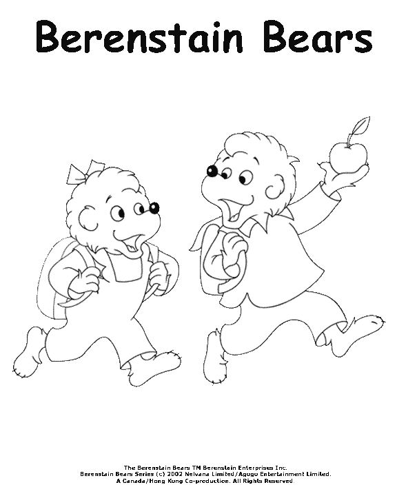 Berenstain Bears . Art . Coloring Pages | PBS Kids