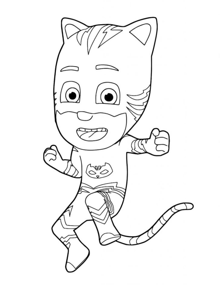 Coloring : Phenomenal Pj Masks Coloring Pages Catboy Image Ideas ...