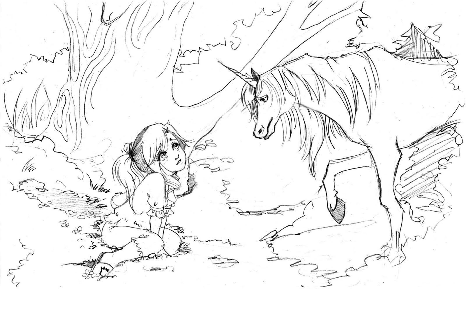 Images of Unicorn And Fairy Coloring Pages - Sabadaphnecottage