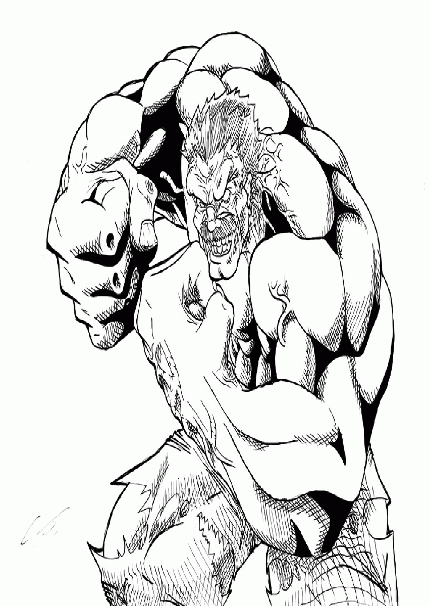 Hulk Coloring Pages | Best Coloring Page Site