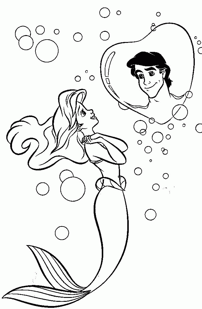 Ariel coloring Book pages | Coloring Pages For Kids | Kids 