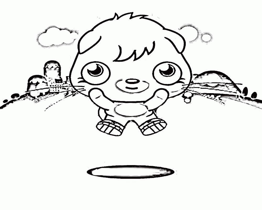 Related Moshi Monster Coloring Pages item-5421, Moshi Monster ...