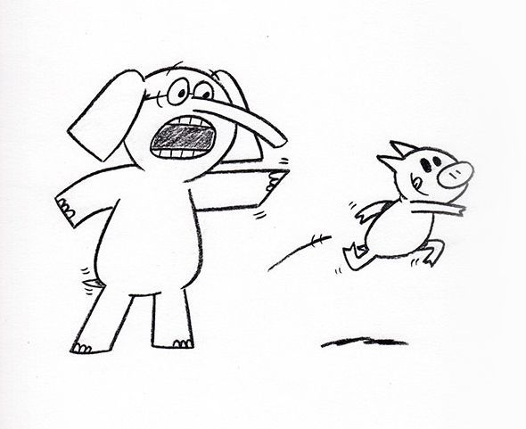 Mo Willems Coloring Pages Coloring Home