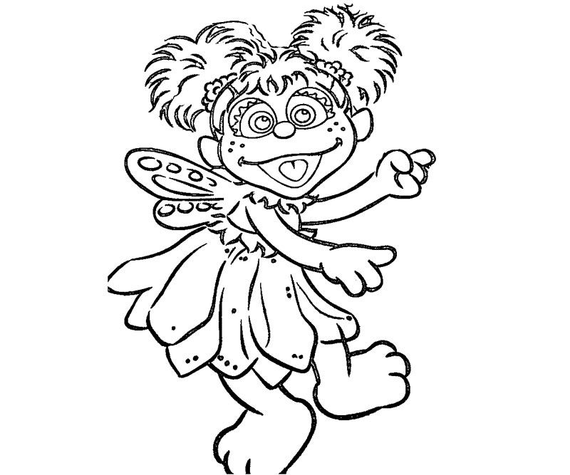 17 Pics of Abby Birthday Coloring Pages - Sesame Street Abby ...