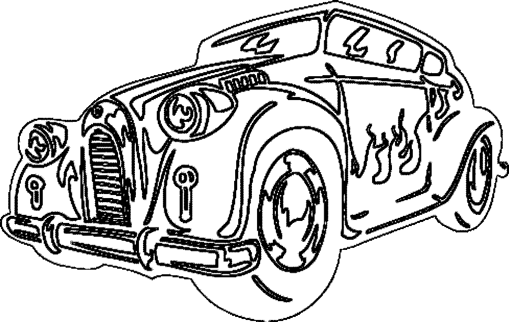 classic car coloring pages - Printable Kids Colouring Pages