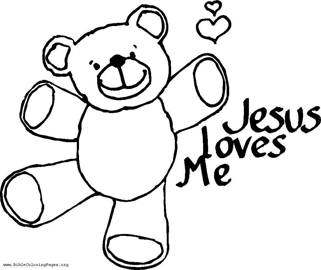 I Love Jesus Coloring Pages - Coloring Home
