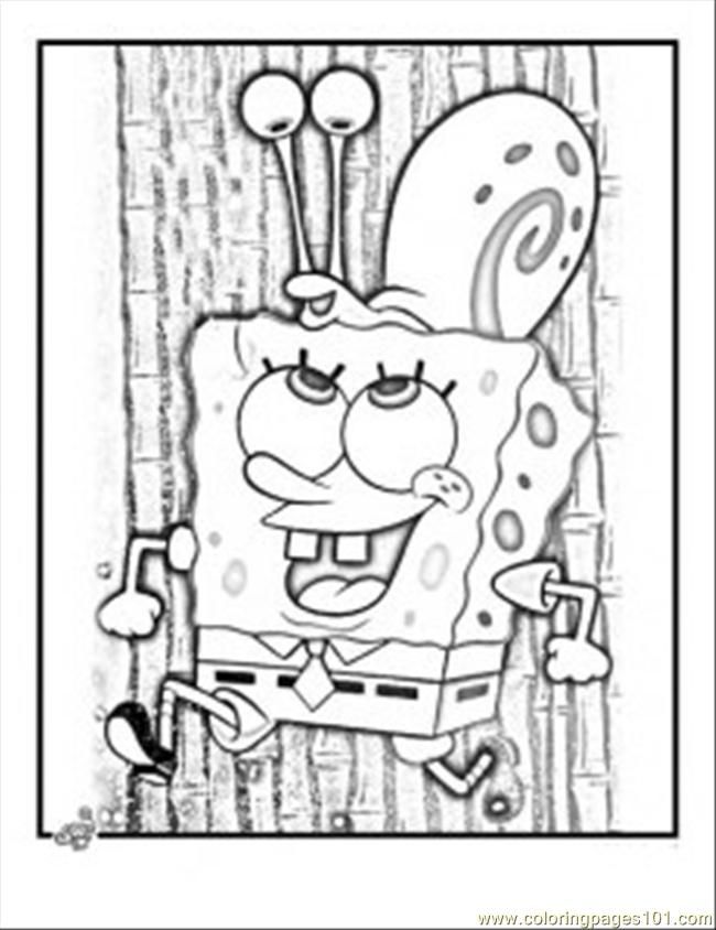 10 Pics of Gary Spongebob Christmas Coloring Pages - Spongebob ...