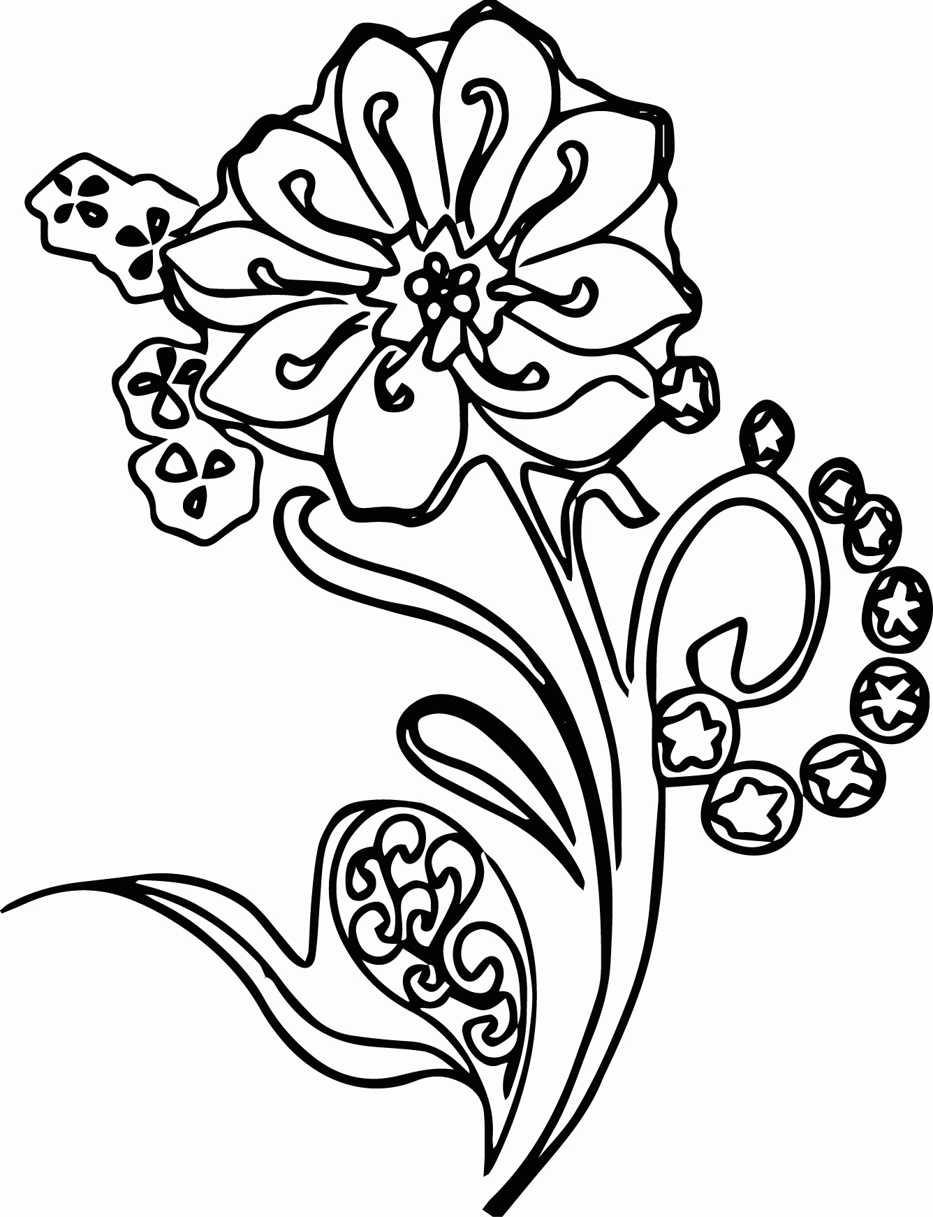 Abstract Shapes Coloring Pages - Coloring Home
