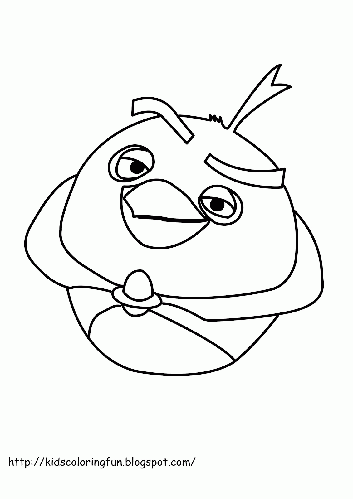 Angry birds coloring pages - Soft Portal