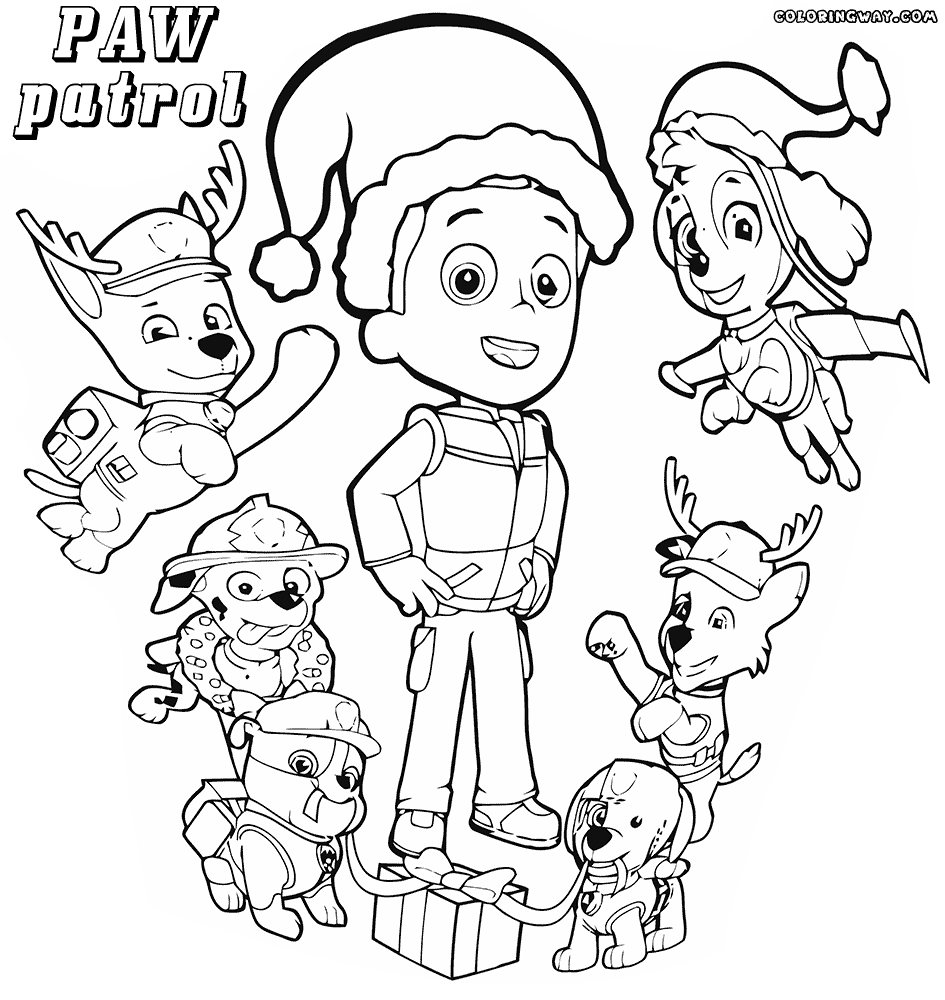 PAW Patrol Coloring Pages Coloring Pages To Download And