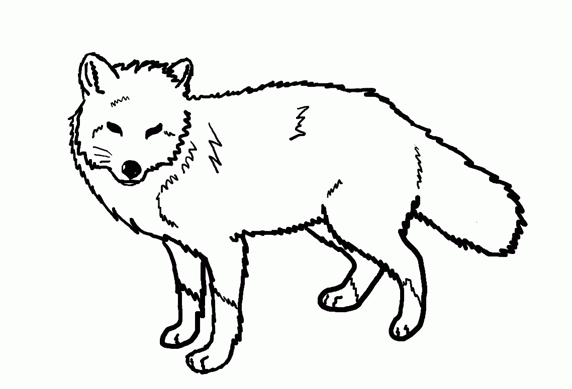 baby fox coloring pages to print - photo #47