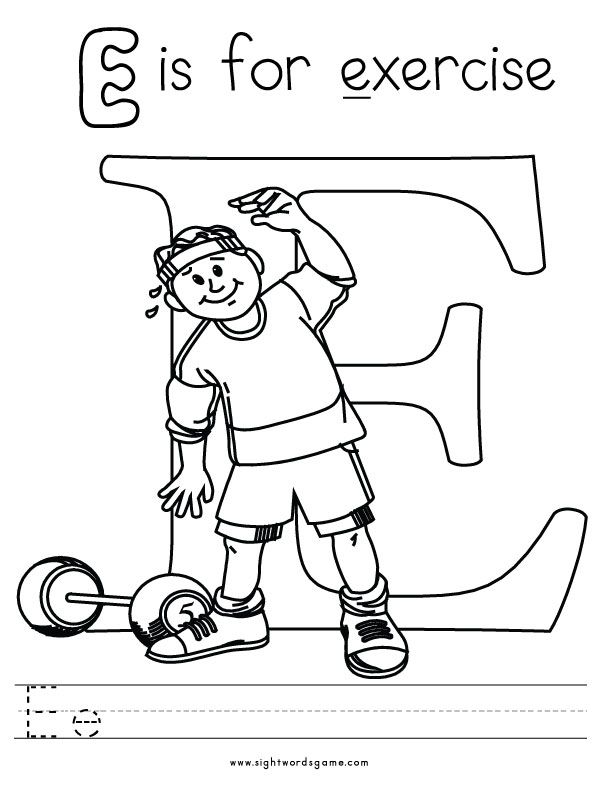 Geography Blog: Letter E Coloring Pages