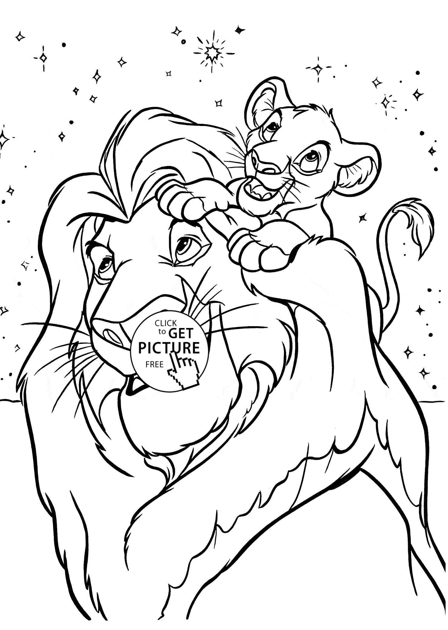 Disney Free Coloring Pages Printable - Coloring Home