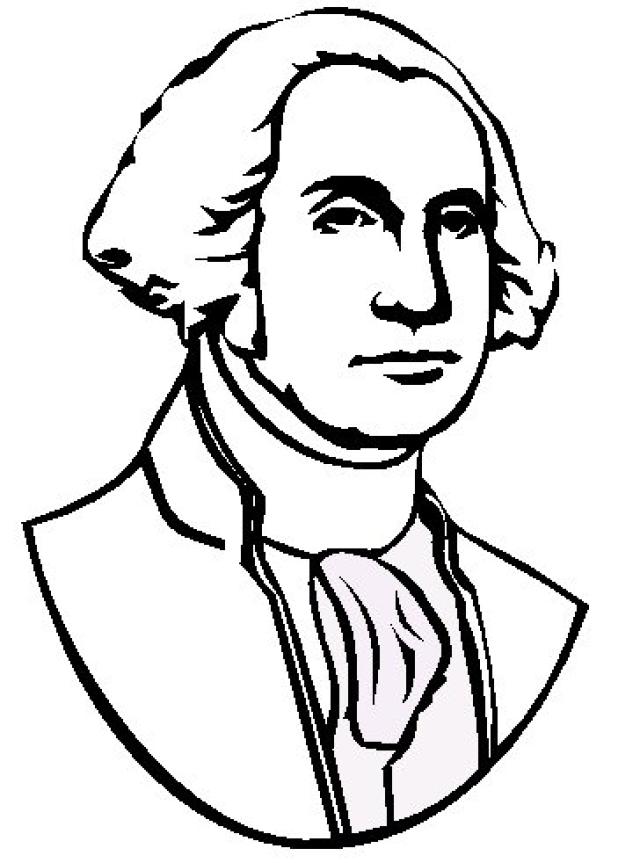 George Washington Coloring Pages For Kids - Coloring Home