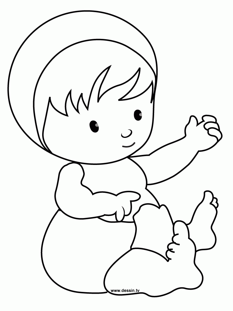 Coloring Pages Baby - Coloring Page Photos