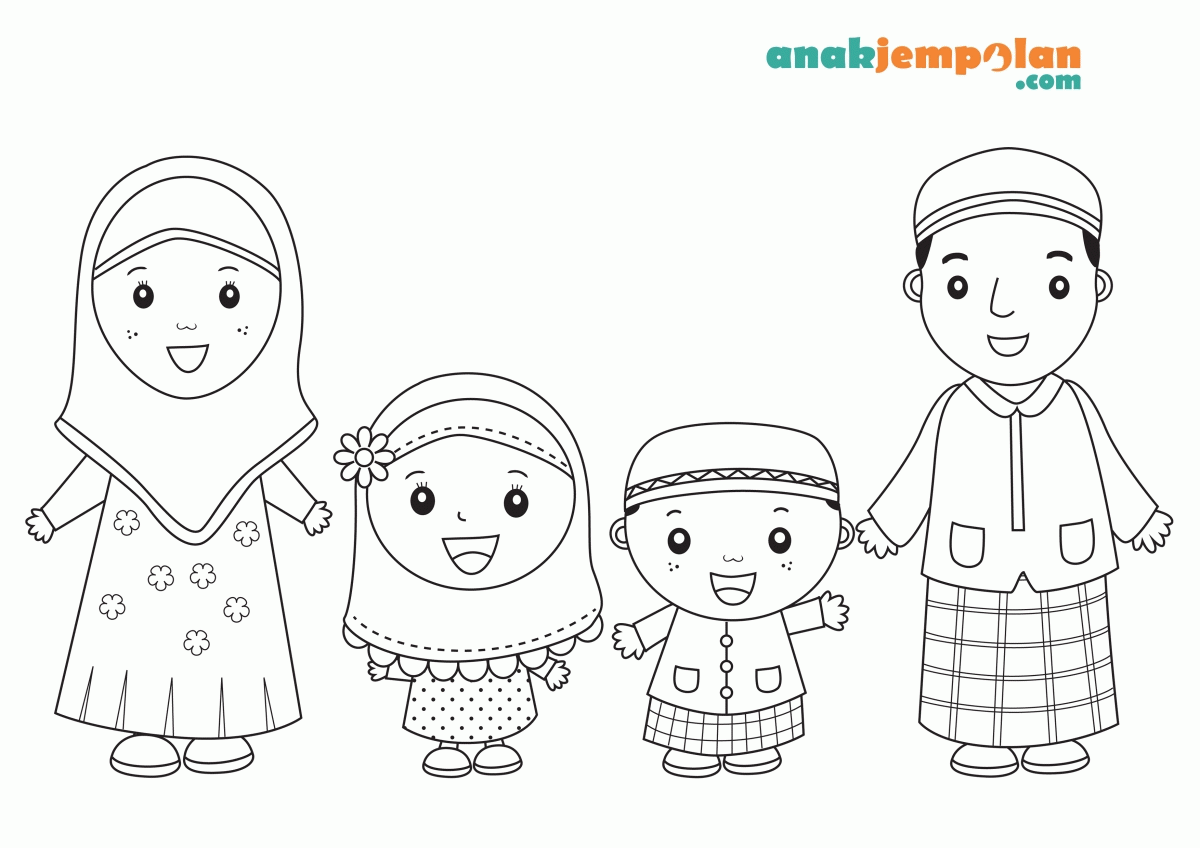 Coloring Page Islamic