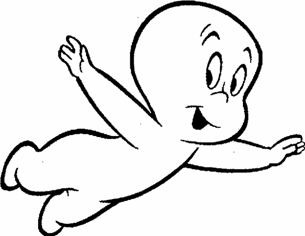 Ghost Kids Coloring Pages - Coloring Home