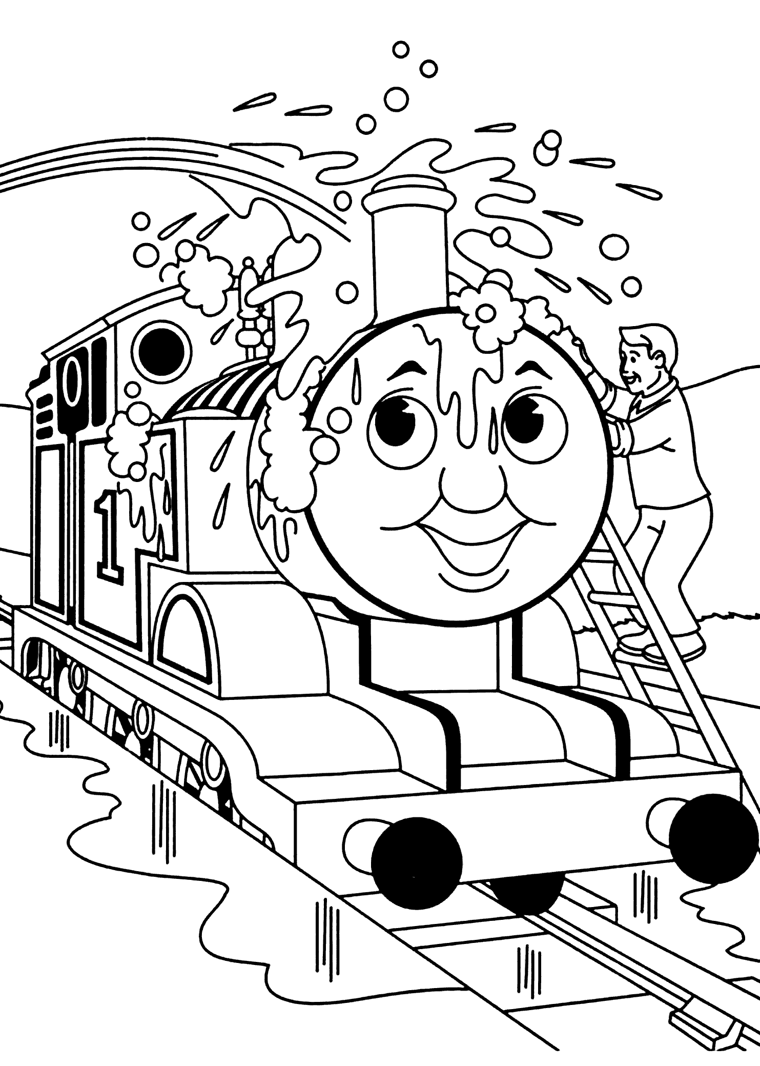 Thomas Coloring Pages - FREE Printable Coloring Pages | AngelDesign