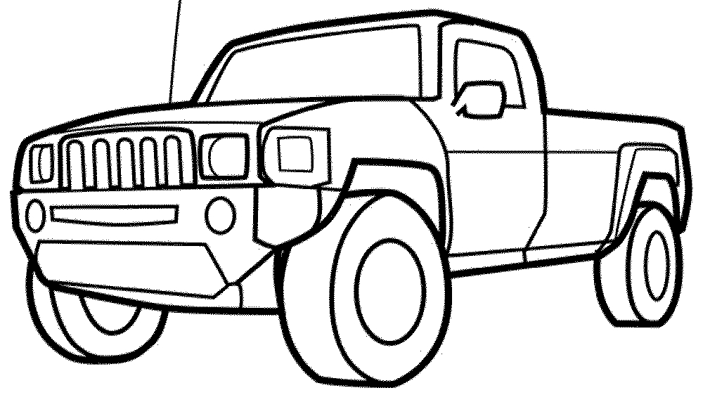 Best Car And Truck Coloring Pages Gallery Printable Coloring Pages ...