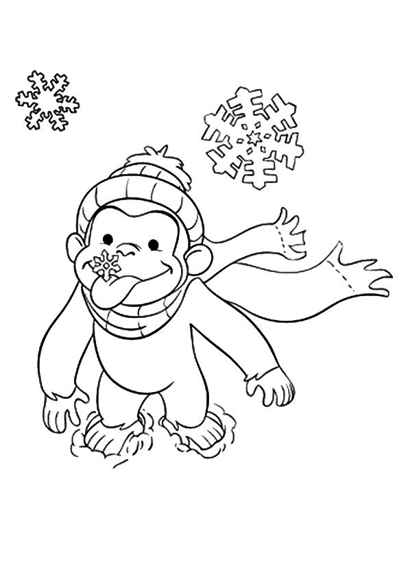Free Printable Curious George Coloring Pages, Curious George Coloring  Pictures for Preschoolers, Kids | Parentune.com