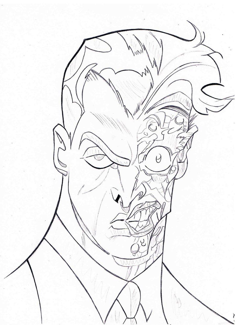 two face coloring pages - High Quality Coloring Pages