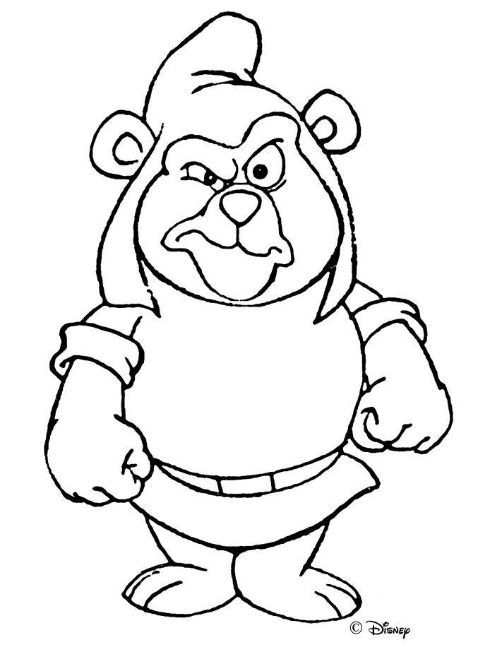 Gummi Bears Coloring Pages - ClipArt Best