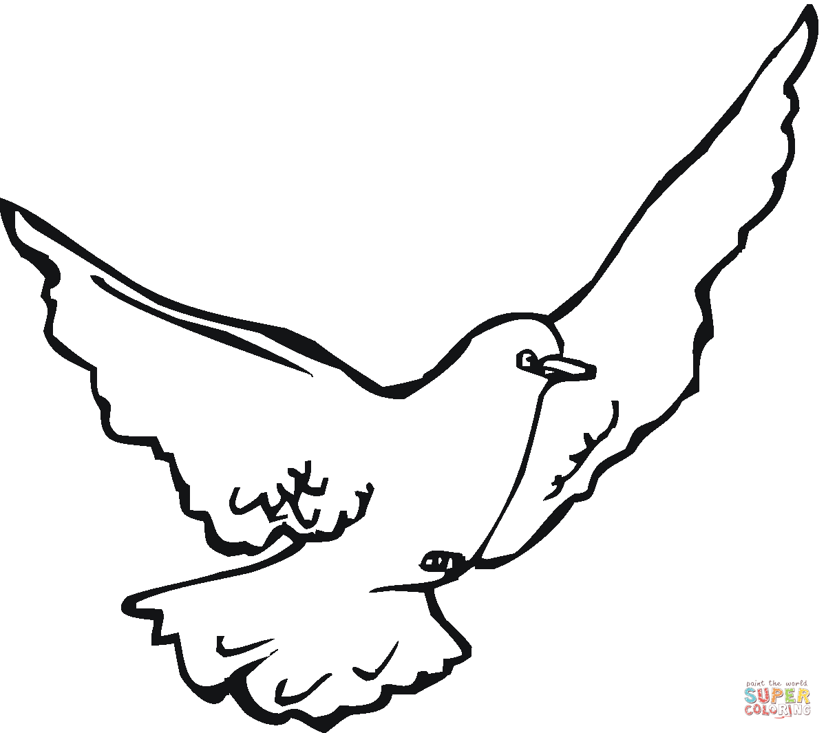Doves coloring pages | Free Coloring Pages
