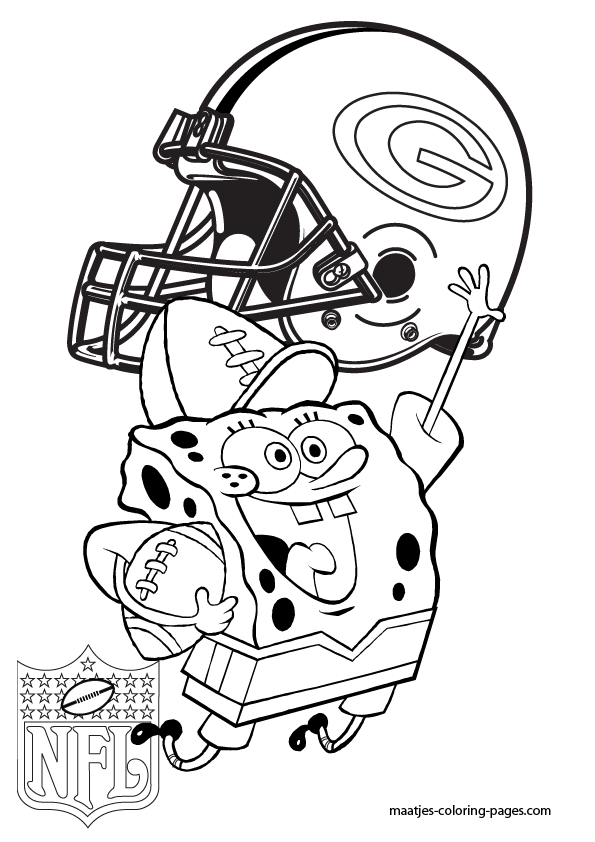 590 Cute Green Bay Packers Coloring Pages with Animal character