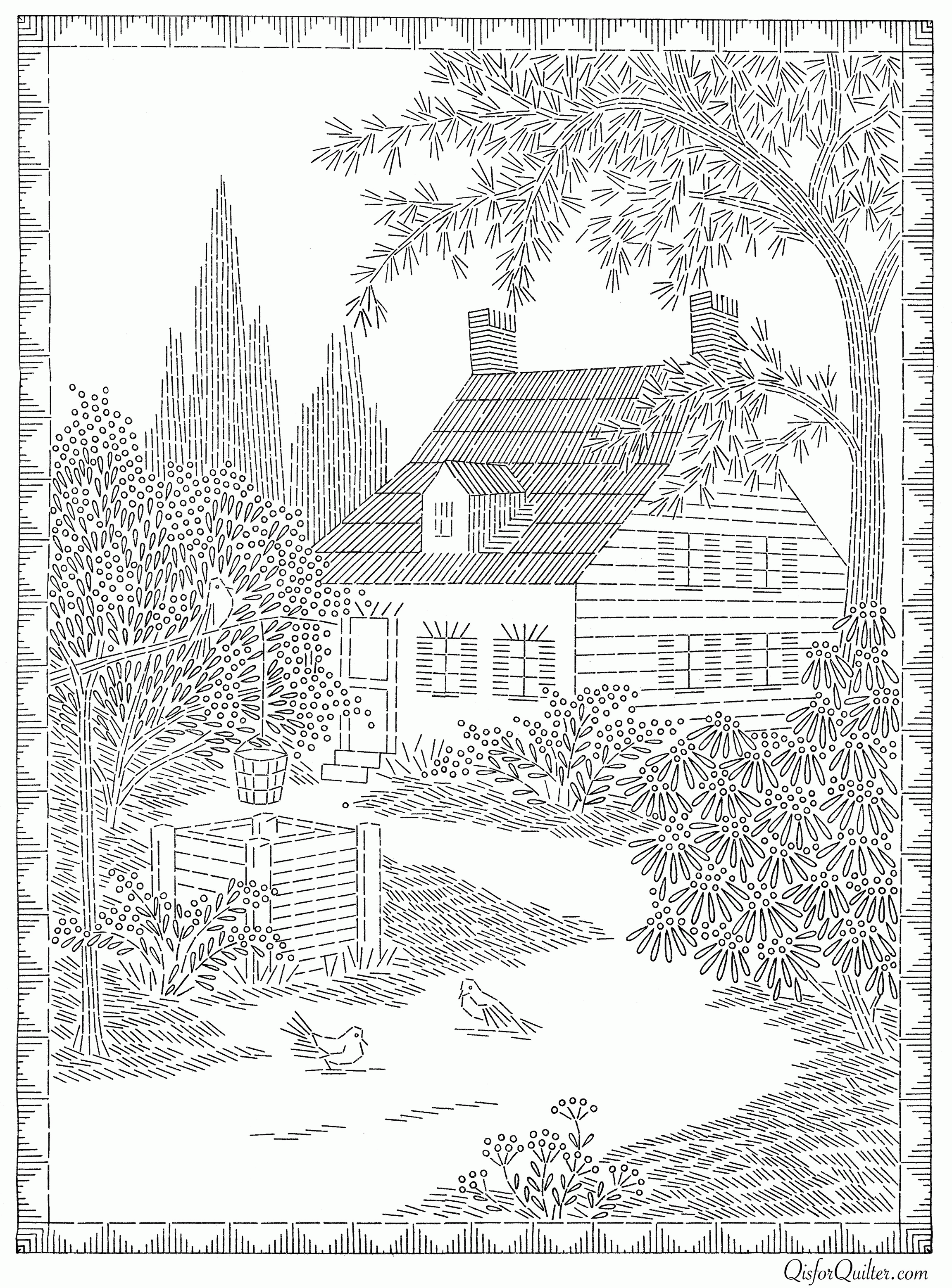 log-cabin-coloring-pages-coloring-home