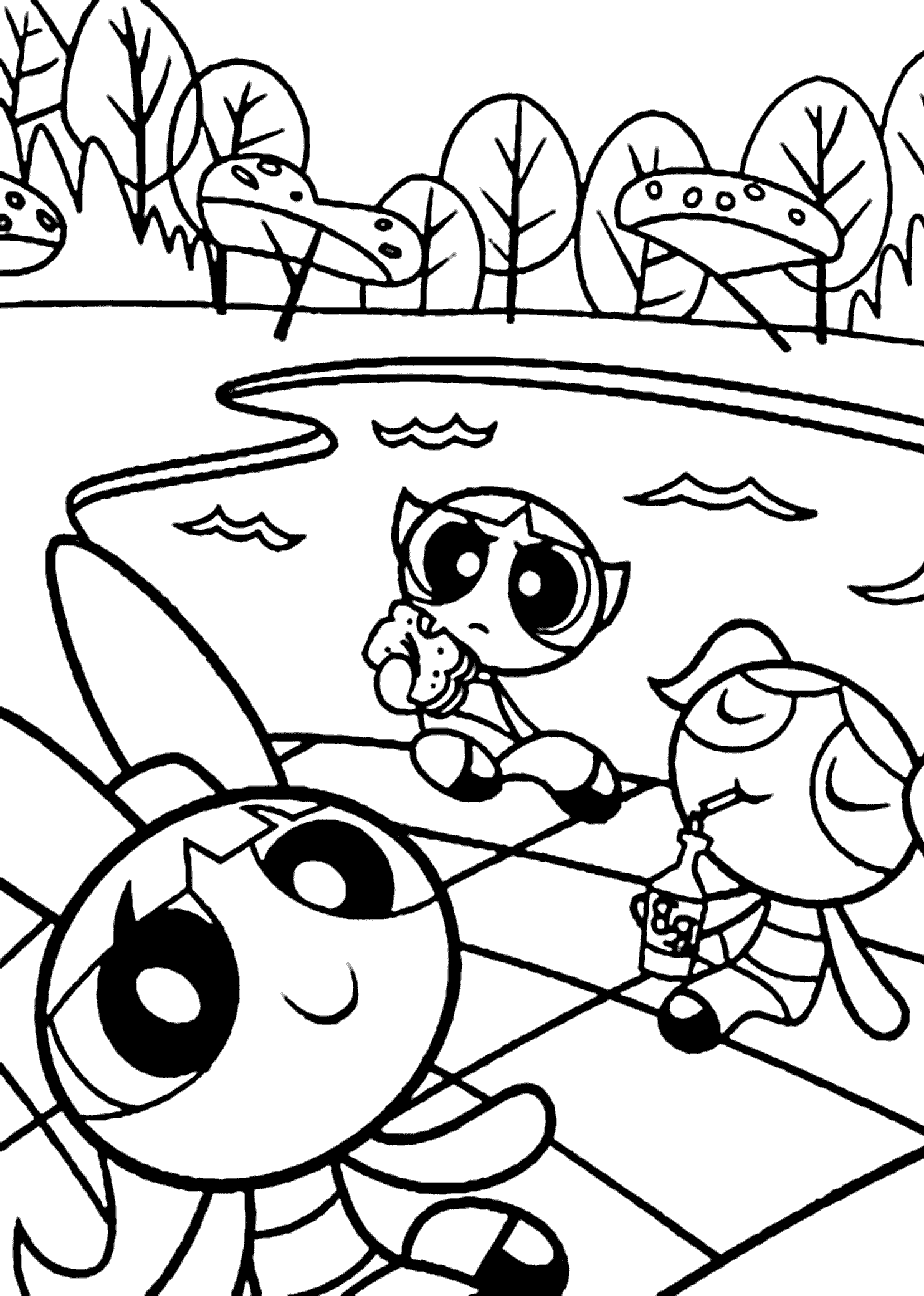 Power Puff Girls Z Coloring Pages Coloring Home