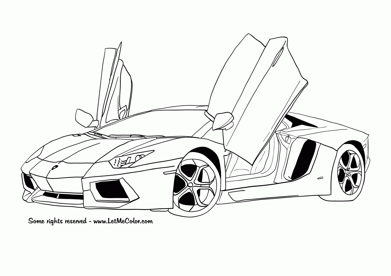 13 Pics Of Car Cool Lamborghini Coloring Pages How To