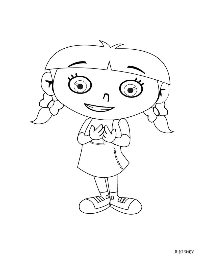 Little Orphan Annie - Coloring Pages for Kids and for Adults