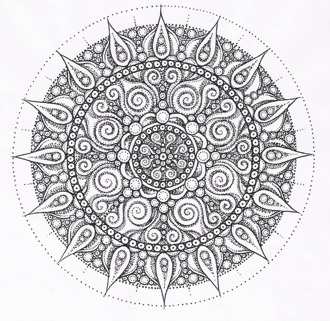free printable abstract coloring pages for