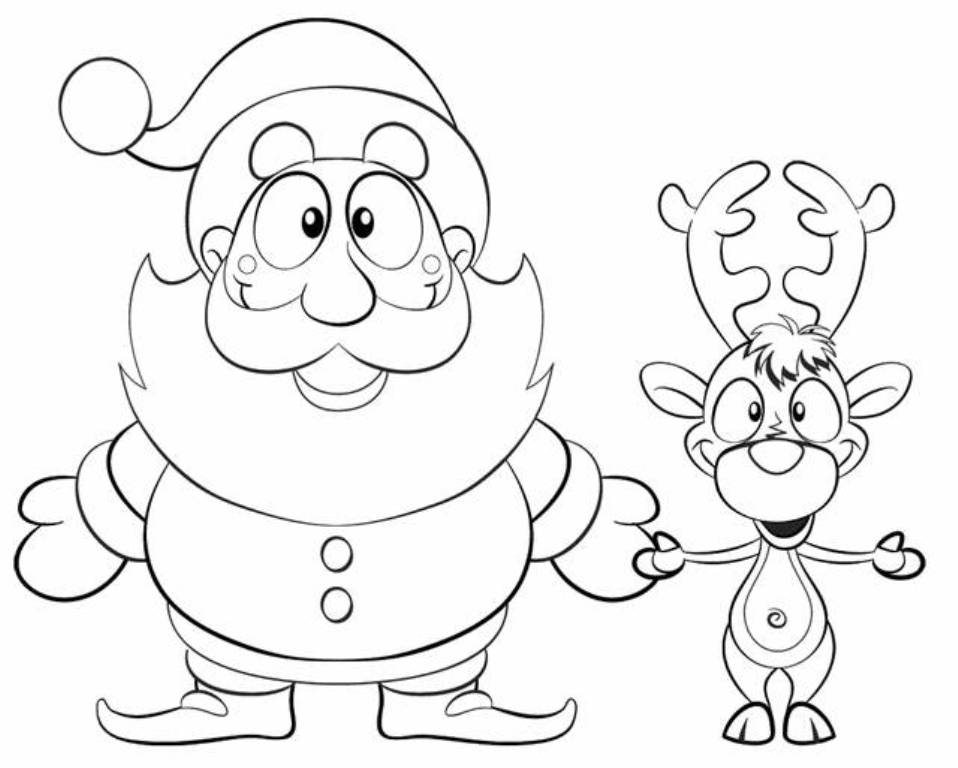 Reindeer Coloring Page (19 Pictures) - Colorine.net | 13639
